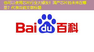 芯片行业大爆发!国产芯片的未来在哪里? 芯片行业大爆发!国产芯片的未来在哪里?