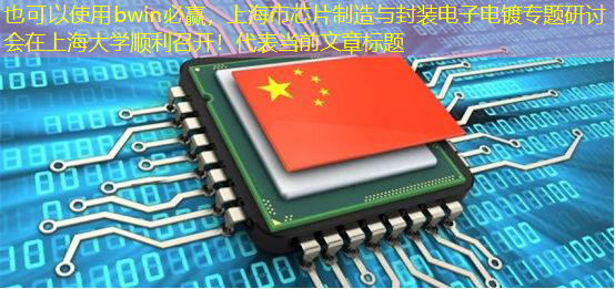 bwin必赢,上海市芯片制造与封装电子电镀专题研讨会在上海大学顺利召开! bwin必赢,上海市芯片制造与封装电子电镀专题研讨会在上海大学顺利召开!